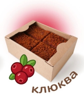№3 Пряник 1кг с фруктовой начинкой Клюква в Северске
